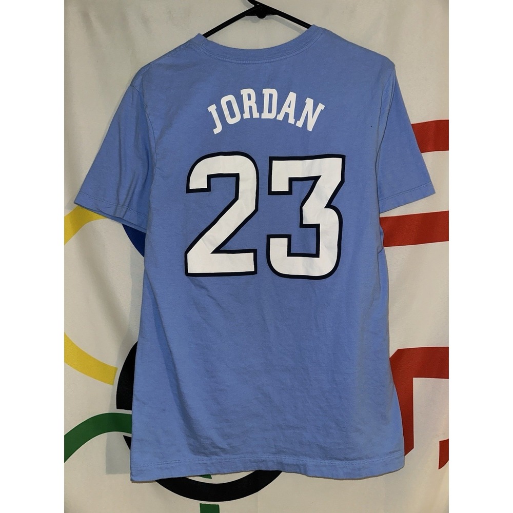 Nike Michael Jordan North Carolina Tar Heels T Shirt Small Basketball - Picture 4 of 4